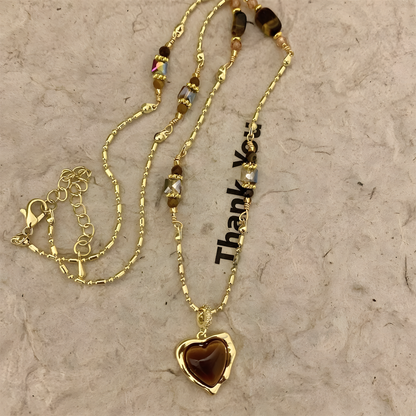 Classic Heart Charm Necklace