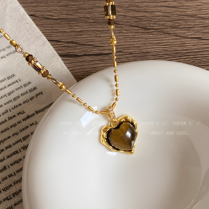 Classic Heart Charm Necklace