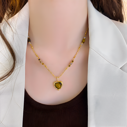 Classic Heart Charm Necklace