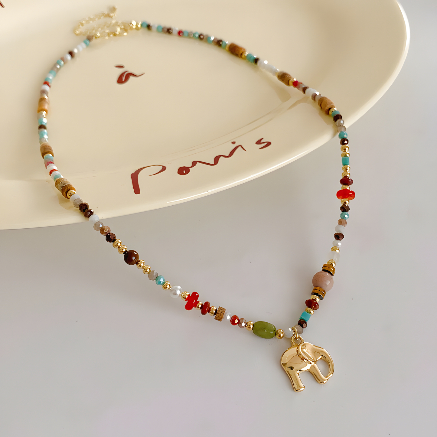 Chic Boho Elephant Necklace