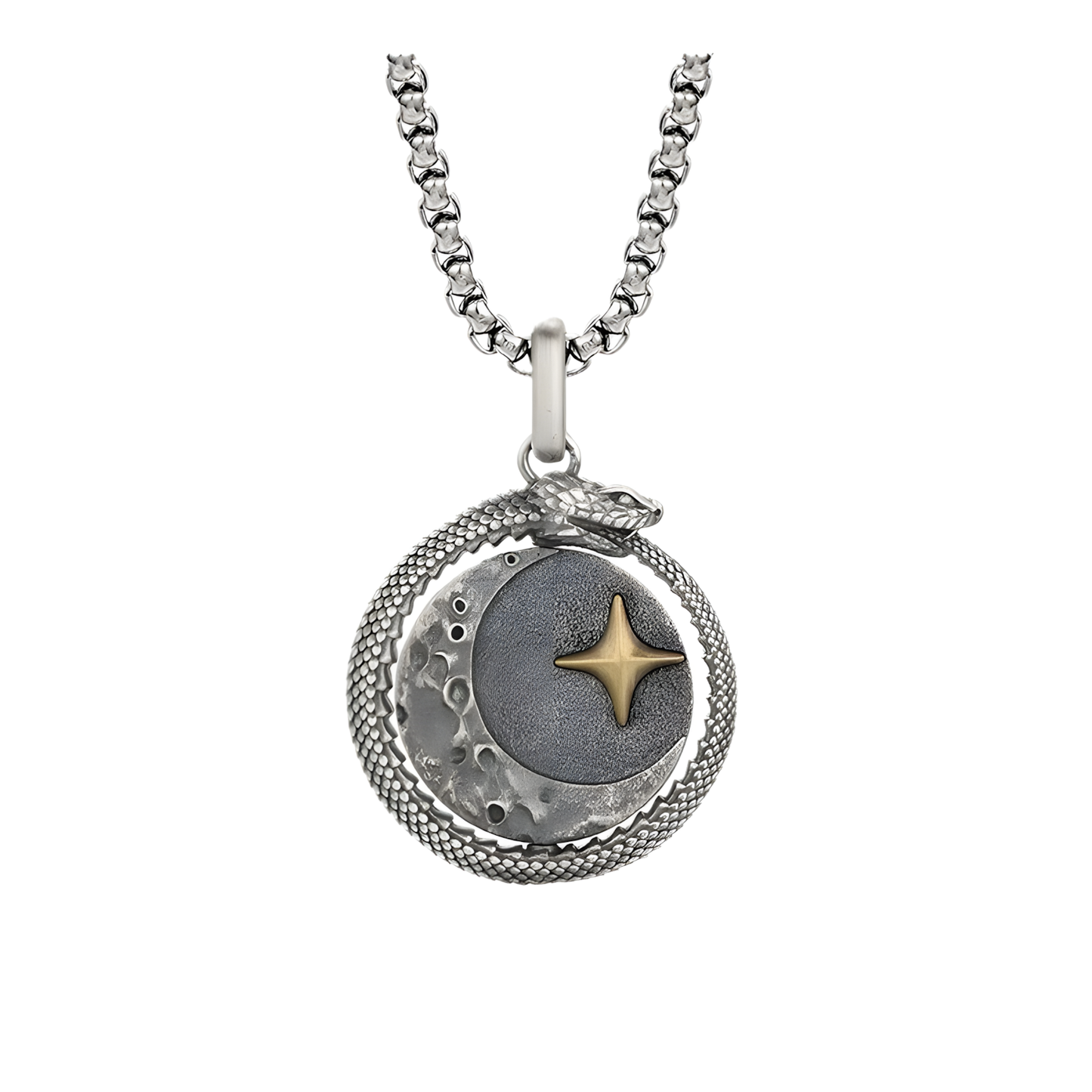 Ouroboros Symbol Necklace