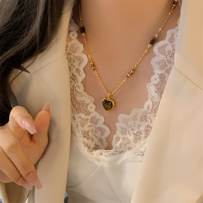 Classic Heart Charm Necklace