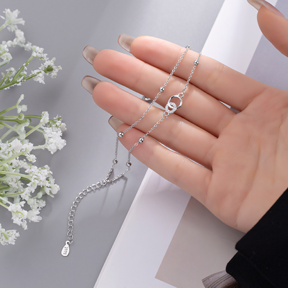 Linked Circle charm Bracelet
