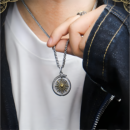 Ouroboros Symbol Necklace