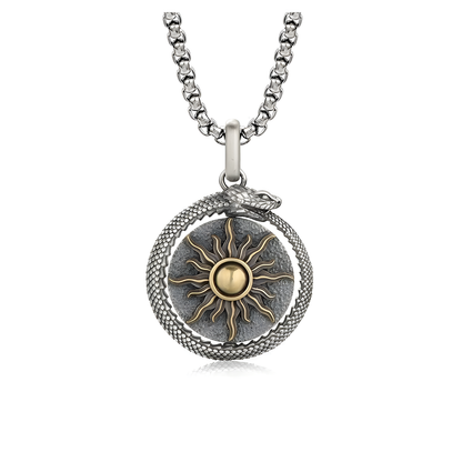 Ouroboros Symbol Necklace