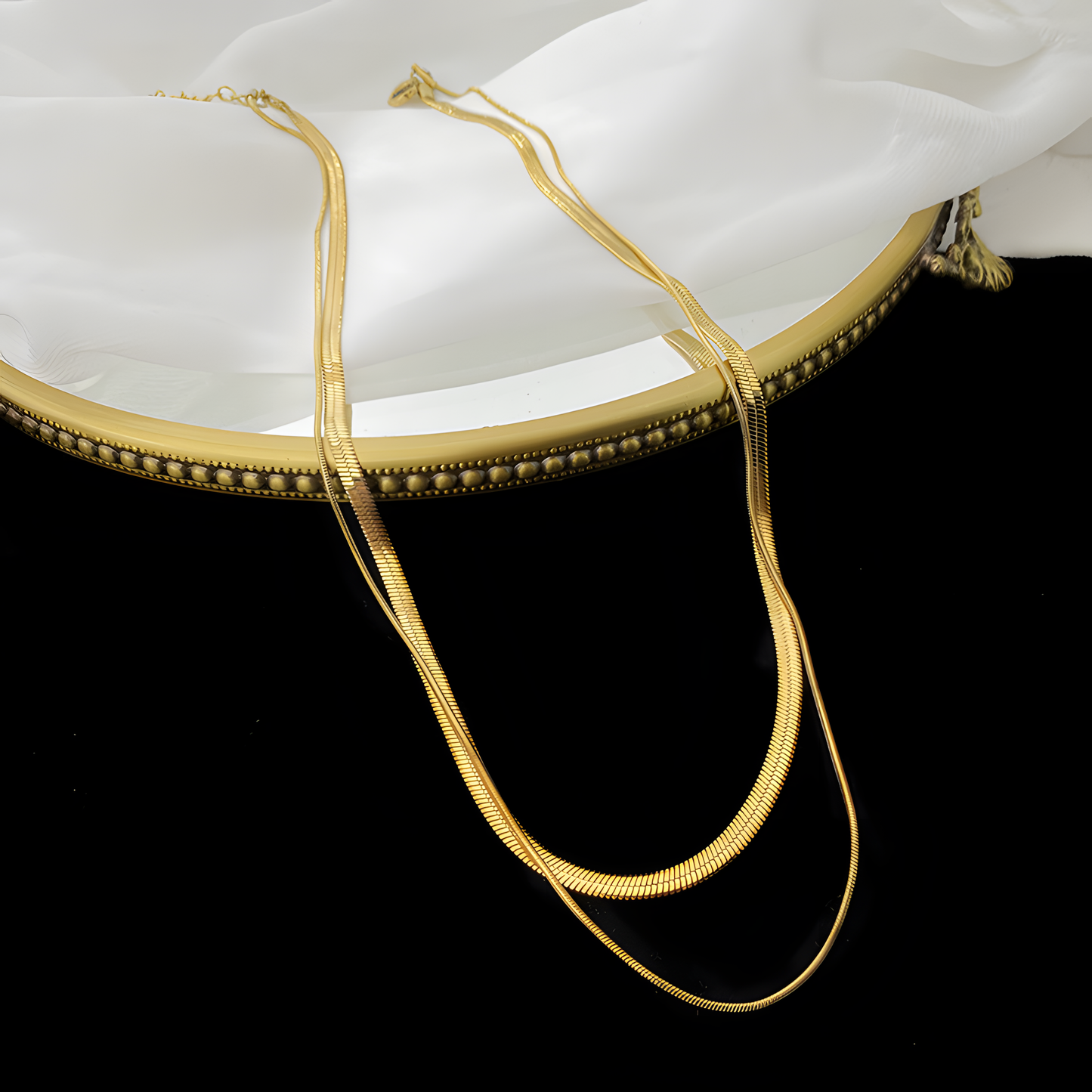 Dual Layered Gold Necklace