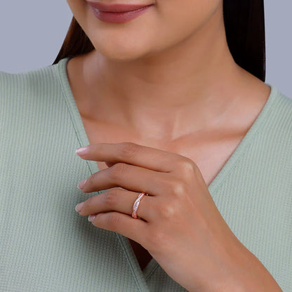 Twisted Elegance Ring